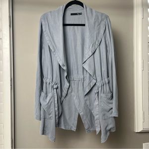 Tencel Canvas Open Jacket